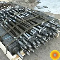 Фундаментные болты 42 мм ВСт3пс ГОСТ 24379.1-2012 устанавливаемые до бетонирования тип 3 исполнение 2