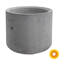 Кольца колодезные бетонные 2000х800х100 мм КС 20.8 ГОСТ 8020-2016