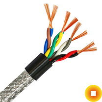 Сетевой кабель в бухтах 0,58х3 мм S/UTP Cu Stranded PVC ГОСТ Р 54429-2011