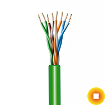 Сетевой кабель неэкранированный 0,7х4 мм U/UTP Cu Stranded PVC